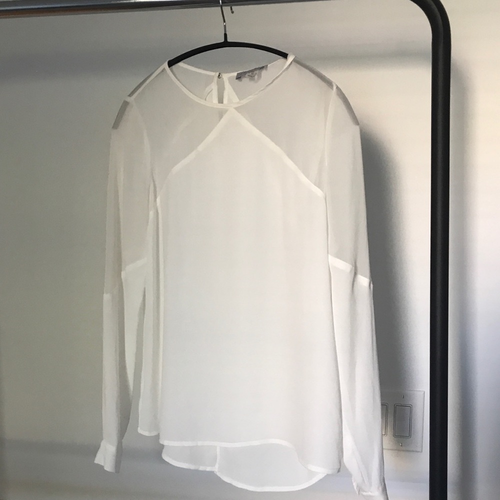 1.State white blouse